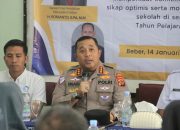 Kapolresta Cirebon Berikan Penerangan Hukum kepada Kepala Sekolah SMP Negeri se-Kabupaten Cirebon