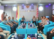 Kapolresta Cirebon Silaturahmi dengan Danlanal Cirebon, Perkuat Sinergitas Pengamanan Darat dan Perairan