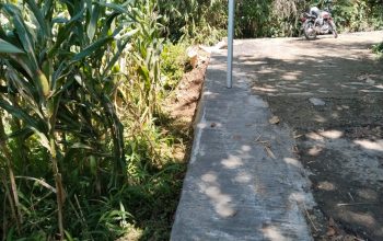 Parah…!!! Proyek Bantuan Provinsi Di Desa Manggis Sirampog Di Duga Pembangunanya Asal Asalan