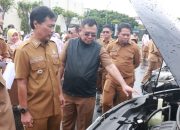 Pastikan Kelayakan Aset, Wali Kota Cirebon Pimpin Apel Pengecekan Ratusan Kendaraan Dinas untuk Performa Pelayanan Publik yang Masif