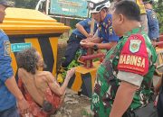 ODGJ Puluhan Tahun Tinggal di Bawah Jembatan Berhasil Dievakuasi Babinsa Panjunan Bersama Tim Gabungan