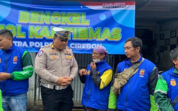 Polresta Cirebon Resmikan Bengkel Ojol Kamtibmas, Perkuat Sinergi Polri dan Pengemudi Online