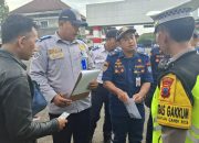 Polres PurbaIingga Gandeng Dinas Perhubungan Gelar Ramp Check Angkutan Umum di Terminal