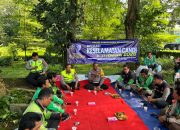 Satlantas Polres Purbalingga Gelar Juguran dan Ngopi Bareng Ojol Di Selabaya