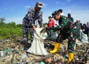 Bersama Kita Bisa, Korem 063/SGJ beserta Jajaran Kodim Gelar Gerakan Bersih Lingkungan
