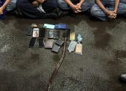 Tim Patroli Raimas Macan Kumbang 852 Polresta Cirebon Amankan Puluhan pelajar Terlibat Tawuran