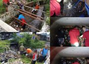 Warga RW 13 Pegambiran Kerja Bakti Bersihkan Sungai, Soroti Pengelolaan Drainase dan Kabel PT KAI