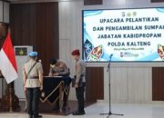 Kombes Pol Rudi Asriman, Alumni Akpol 2000 Resmi Jabat Kabidpropam Polda Kalteng