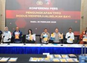 Polri Bongkar Jaringan Nasional Perdagangan Bayi 12 Tersangka Ditangkep Dan 7 Bayi Diselamatkan