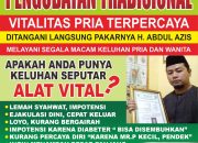 Pengobatan Alat Vital Bintan Tanjungbatu H.Abdulazis Atasi Lemah Syahwat Resmi