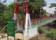 Jembatan Gantung Kriyan Kembali Beroperasi, Kini Bernama Jembatan Gantung Perintis Garuda