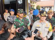 Apel Gelar Pasukan Operasi Ketupat Lodaya 2026 di Mapolres Ciko. Dandim 0614/Kota Cirebon : Kerahkan Personel Pengamanan