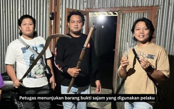 Tiga Terduga Begal, Diamankan Polres Kebumen, Ancam Korban dengan Sajam di Mirit