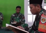 Tetap Semangat Bertugas di Bulan Ramadhan, Isi Waktu dengan Tadarus Al-Qur’an, Babinsa Sunyaragi : Semangat Demi Warga Binaan