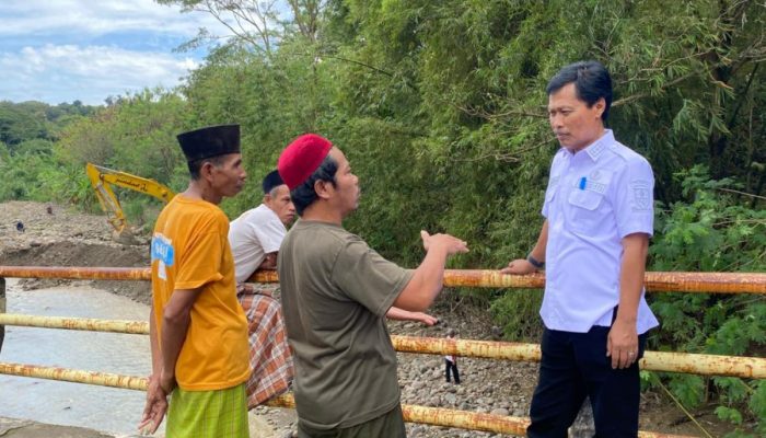 Urai Kendala Medan Curam, Perbaikan Jembatan Lebakngok Terus Dikebut
