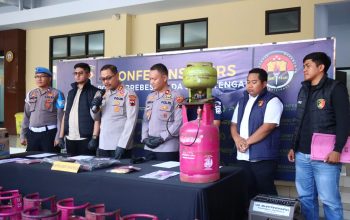 Polres Brebes Ungkap Praktik Pengoplosan LPG Bersubsidi di Gudang Sekolah, Kerugian Negara Capai Rp802 Jut
