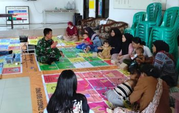 Babinsa Lemahwungkuk Dampingi Rembug Stunting Program 1000 HPK