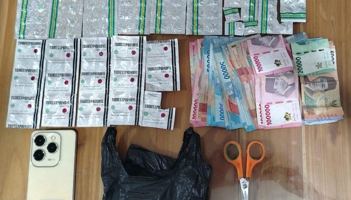 Gencar Berantas Peredaran Obat Keras Ilegal, Satres Narkoba Polresta Cirebon Ringkus Tiga Pengedar Dalam Semalam