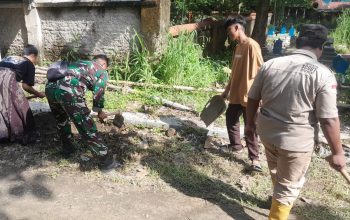Karya Bakti Koramil 0620-18/Susukan, Wujud Kepedulian TNI Bersama Warga
