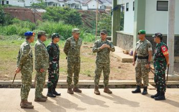 Danrem 063/SGJ Dampingi Panglima TNI Tinjau Yonif TP 940/Jaya Nagara di Subang