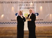 Pelantikan Perwosi 2026–2030, Wakil Wali Kota Dorong Perempuan Aktif Berolahraga