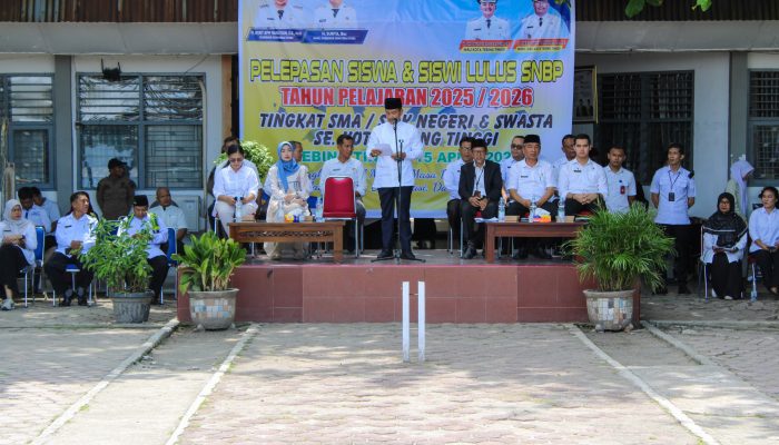 Sebanyak 256 Siswa SMA/SMK Tebing Tinggi Lulus SNBP, Wali Kota Apresiasi Atas Keberhasilan Tersebut