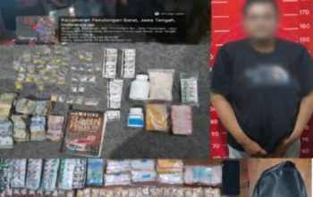 Polda Jateng Gagalkan Peredaran Ribuan Obat Daftar G di Pekalongan, Satu Tersangka Diamankan