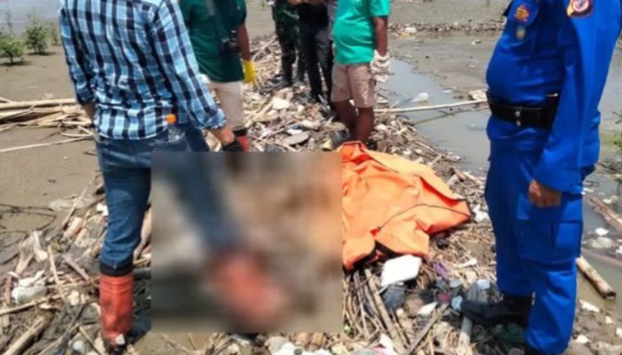 Penemuan Mayat Laki -Laki di Bibir Laut Muara, Respon Cepat Polisi Lakukan Evakuasi dan Identitas