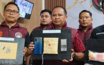 Simpan Sabu di Atap Kamar Mandi Pengedar di Ciduk di Kuningan