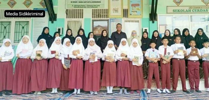 Dengan Adanya Bimbingan Guru dan Kepala Sekolah SD 1 Negri Banda Sakti Kota Lhok seumawe, Sebanyak 81 Siswa dan Siswi Sukses melaksanakan, Khataman Al-Qur”an 