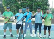 Bangun kebersamaan, Korem 063/SGJ gelar tenis persahabatan bersama PLN Kota Cirebon
