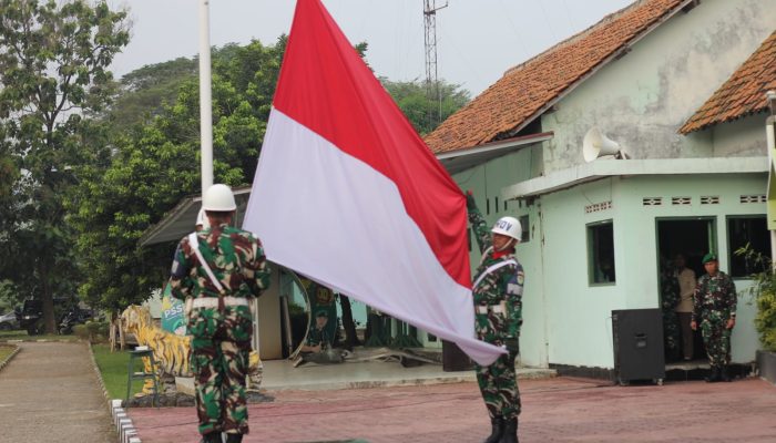 Kodim 0620/Kab. Cirebon Gelar Upacara Rutin Sebagai Wujud Disiplin dan Jiwa Nasionalisme