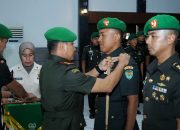 Danrem 063/SGJ Pimpin Tradisi dan Sertijab Dandim 0604/Karawang dan Dandim 0619/Purwakarta