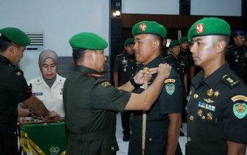 Danrem 063/SGJ Pimpin Tradisi dan Sertijab Dandim 0604/Karawang dan Dandim 0619/Purwakarta