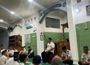 WARGA BINAAN LAPAS MUARA ENIM TERIMA TAUSIYAH ISLAM DARI KABID WATPAM PATNAL KANWIL DITJENPAS SUMSEL