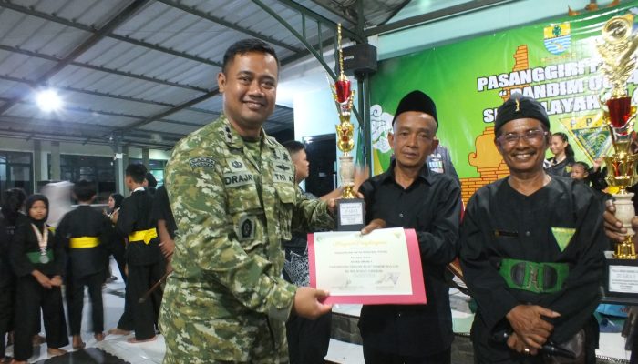 Kodim 0614/Kota Cirebon Gelar Pasanggiri Pencak Silat Dandim 0614 Cup Se-Wilayah III Cirebon
