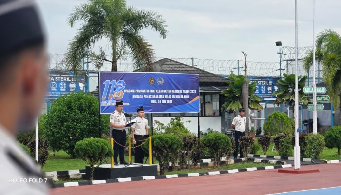 Upacara Peringatan Hari Kebangkitan Nasional ke-118 Tahun 2026, Lapas Muara Enim Implementasikan Semangat “Jaga Tunas Bangsa Demi Kedaulatan Negara