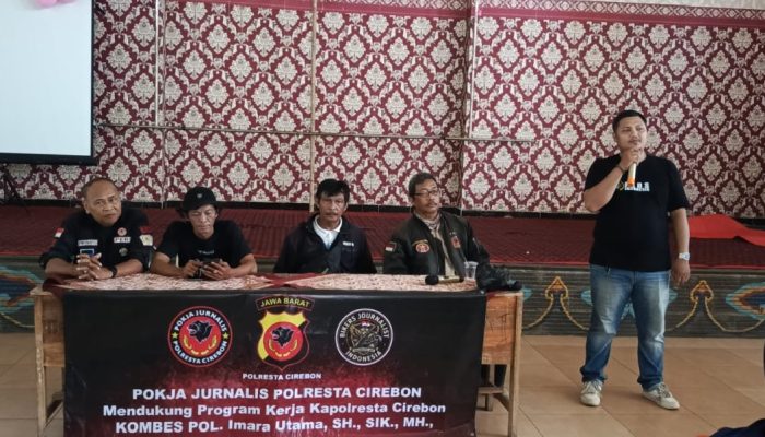 BJI Kuatkan Soliditas dan Lawan Stigma “Wartawan Bodrex”, Pokja Jurnalis Polresta Cirebon Resmi Dipimpin Wawan Gunawan