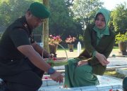 Kodim 0614/Kota Cirebon Gelar Ziarah Rombongan HUT Kodam III/Siliwangi Ke-80 di TMP Kesenden