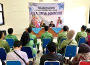 Babinsa Kalijaga Laksanakan Rapat Koordinasi Satlinmas Kelurahan Kalijaga