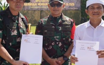 Danrem 063/SGJ Dampingi Pangdam III/Siliwangi Tutup TMMD Ke-128 Kodim 0619/Purwakarta