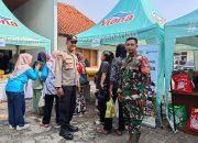 Babinsa Sukapura Monitor Kegiatan Pasar Murah Jawa Barat dan Gerakan Pangan Murah Idul Adha