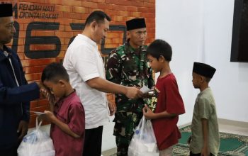 Kodim 0620/Kab. Cirebon Gelar Yasinan dan Santunan Anak Yatim, Wujud Kepedulian dan Kebersamaan