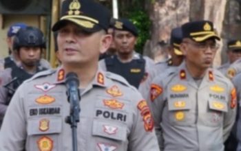 Polres Cirebon Kota Gelar Pengamanan Besar Besaran Antisipasi Euforia Bobotoh