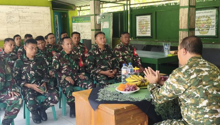 Dandim 0620/Kabupaten Cirebon Kunjungi Kodim 0620/Kabupaten Cirebon dan Tekankan Disiplin, Loyalitas, serta Pengabdian Tulus bagi Prajurit Koramil 0620-05/Babakan