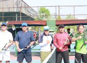 Komandan Kodim 0620/Kabupaten Cirebon Hadiri Eksibisi Eksekutif Tenis Lapangan HUT ke-63 RS Ciremai