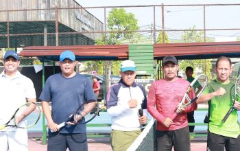 Komandan Kodim 0620/Kabupaten Cirebon Hadiri Eksibisi Eksekutif Tenis Lapangan HUT ke-63 RS Ciremai