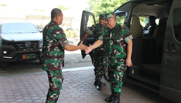 Dandim 0620/Kabupaten Cirebon Terima Kunjungan Tim Asistensi KDKMP Kodam III/Siliwangi di Makodim