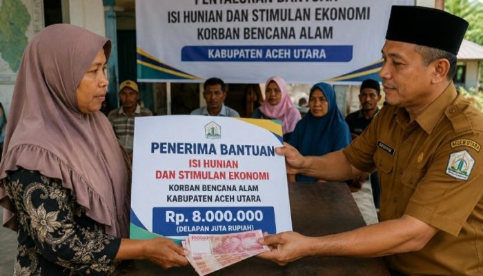 KEPALA DESA GAMPUNG MATANG DRIEN KAB, ACEH UTARA, MEMINTA I JUTA per KK DARI PENERIMA BANTUAN, DALIH UNTUK WARGA YANG TIDAK DAPAT BANTUAN