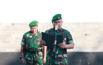 Kasdim 0620/Kabupaten Cirebon Pimpin Jam Komandan, Tekankan Disiplin dan Profesionalisme Prajurit